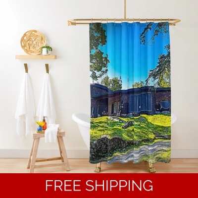 Le Studio Shower Curtain Building 2020 Le Studio Shower Curtain Building 2020
